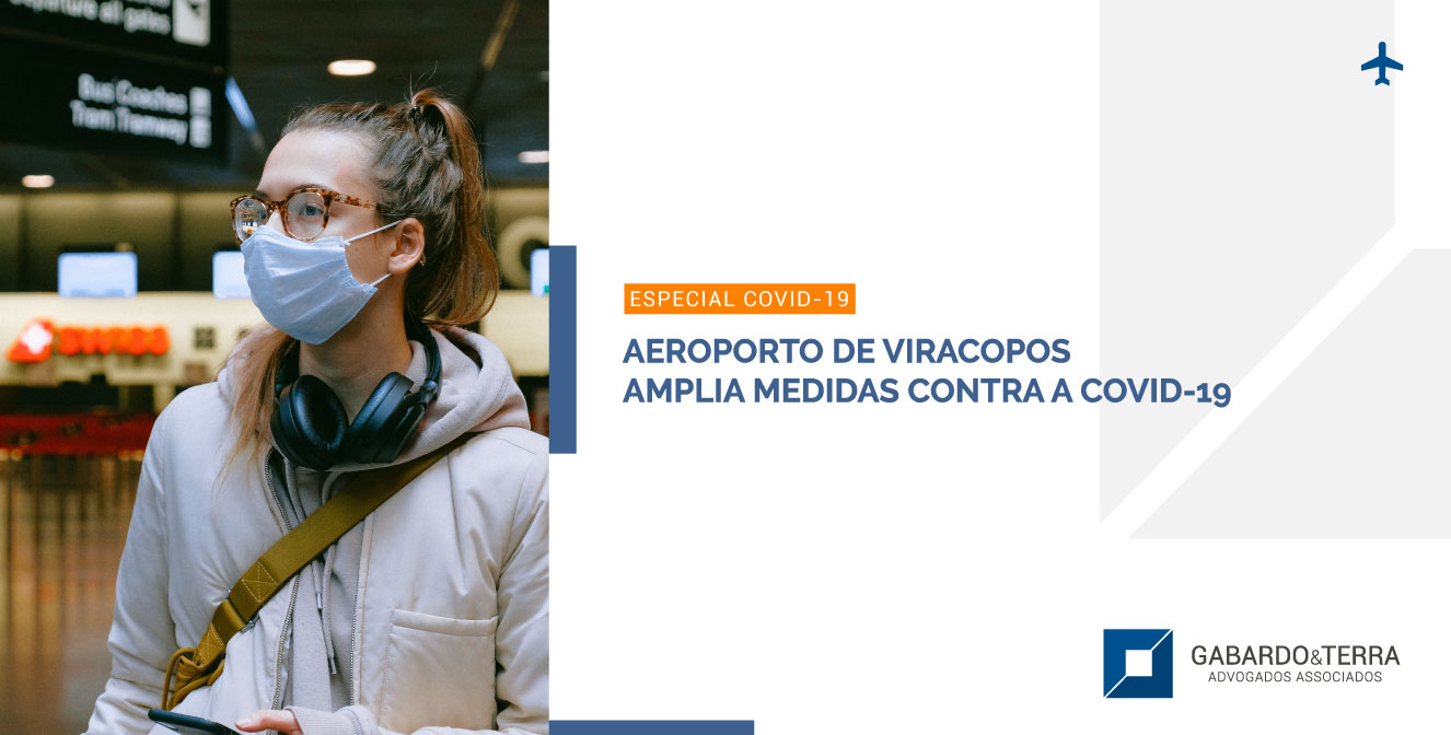 Aeroporto de Viracopos amplia medidas contra a COVID-19