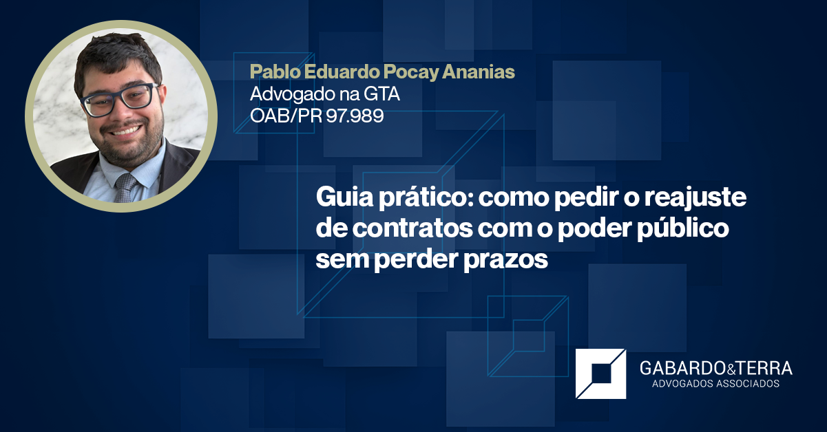 Guia prático: como pedir o reajuste de contratos com o poder público sem perder prazos